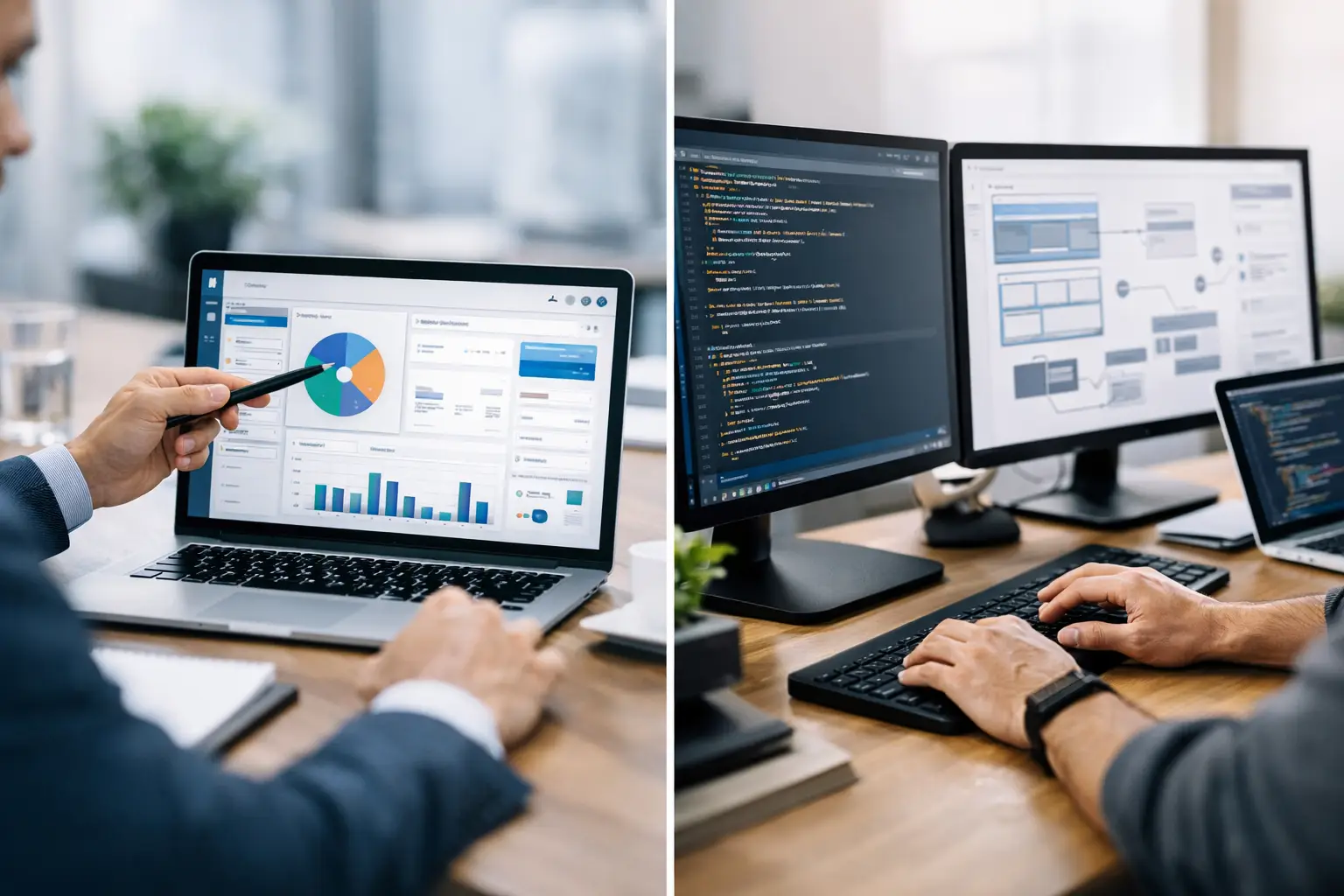 ERP vs software a medida: cuál conviene