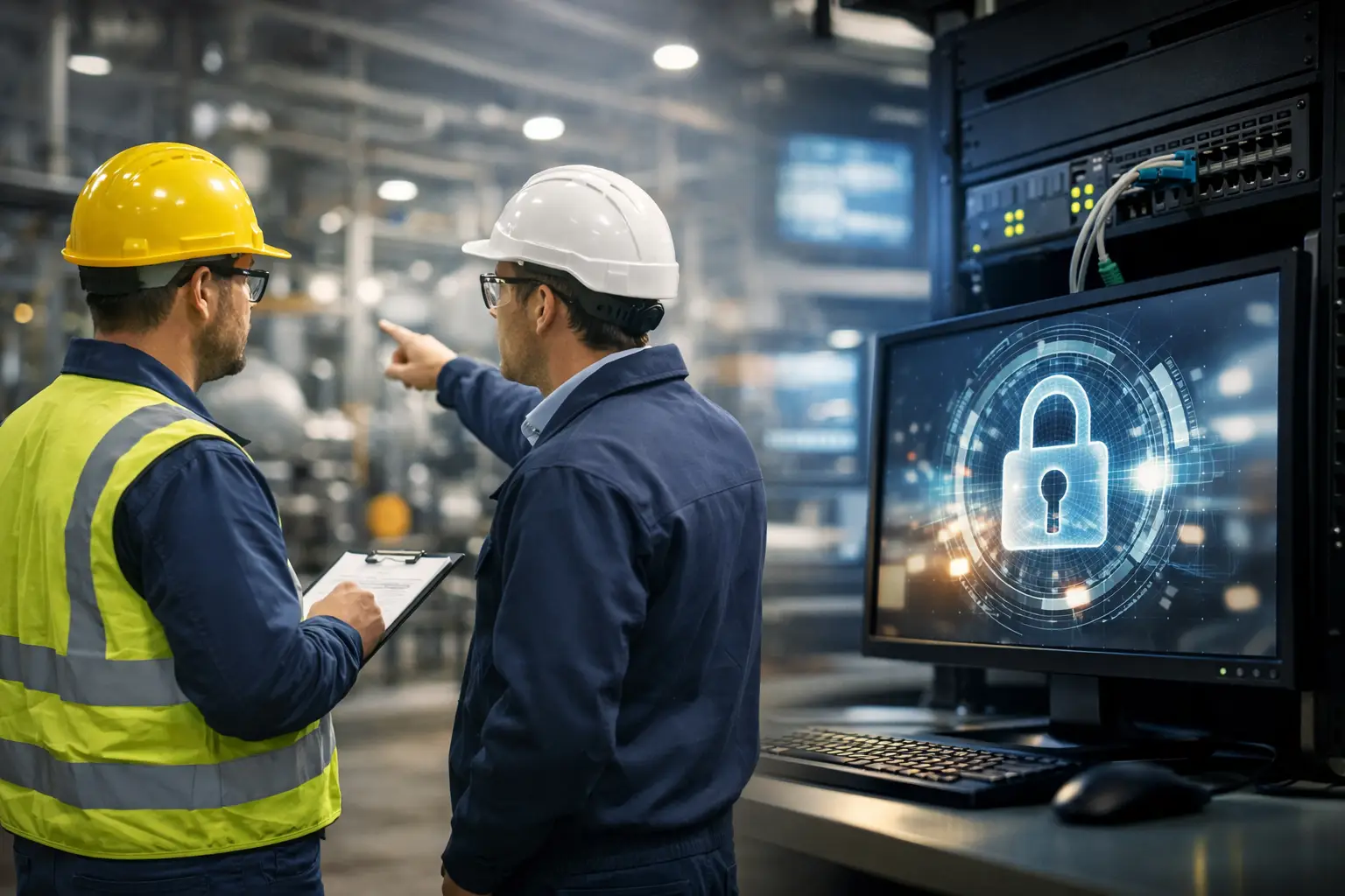 Seguridad industrial y ciberseguridad OT en plantas