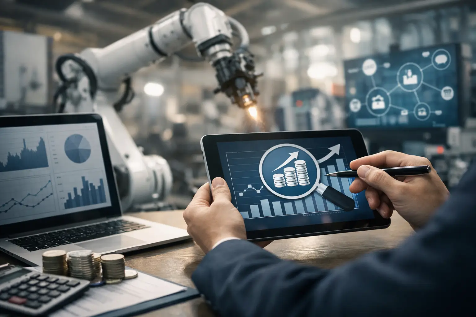 Cómo calcular ROI de automatización con IIoT