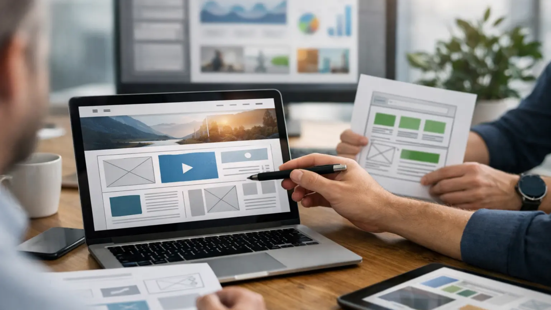 Guía para rediseño web empresarial eficaz