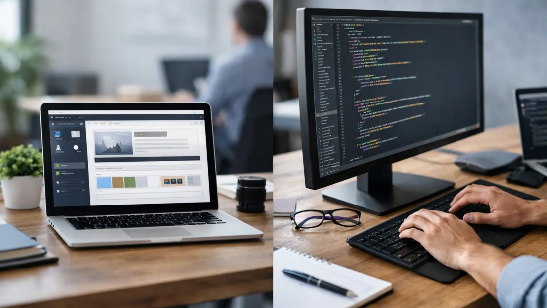 CMS o desarrollo web personalizado: cuál conviene