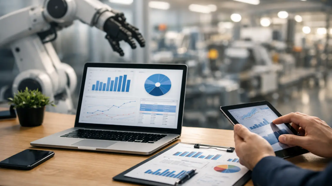 Cómo automatizar reportes comerciales industriales