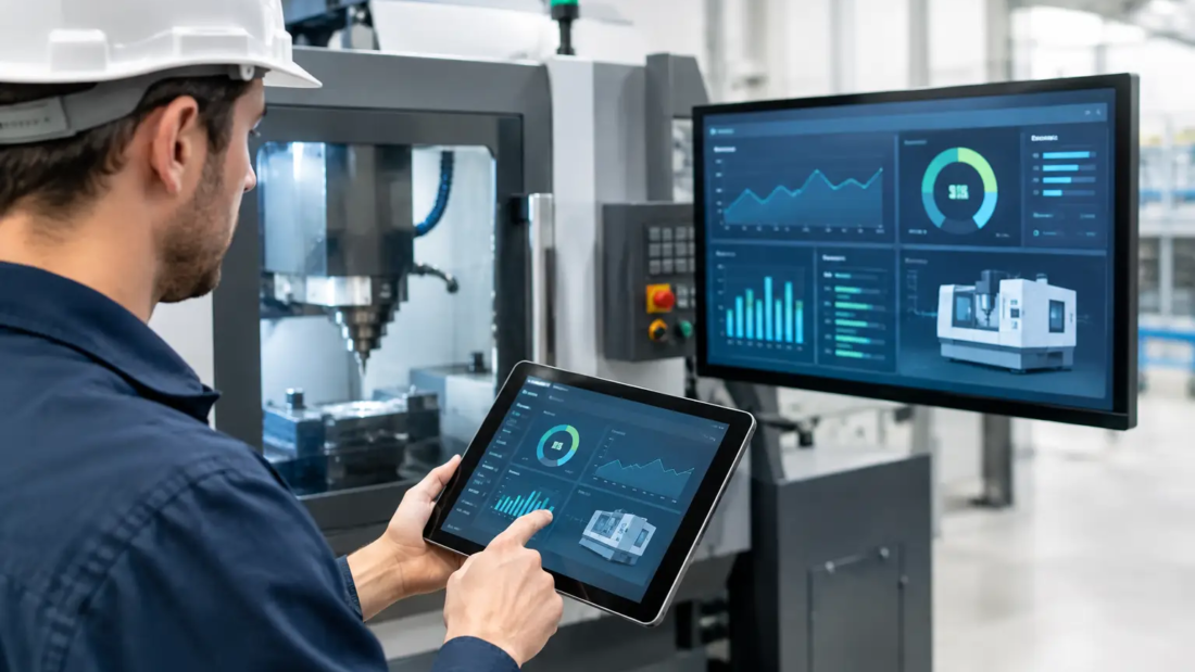 Cómo conectar maquinaria a dashboard industrial