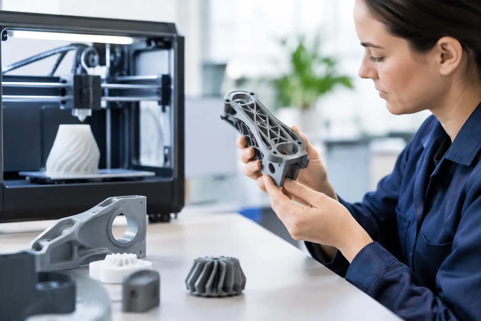 Fabricación aditiva para producir con más control