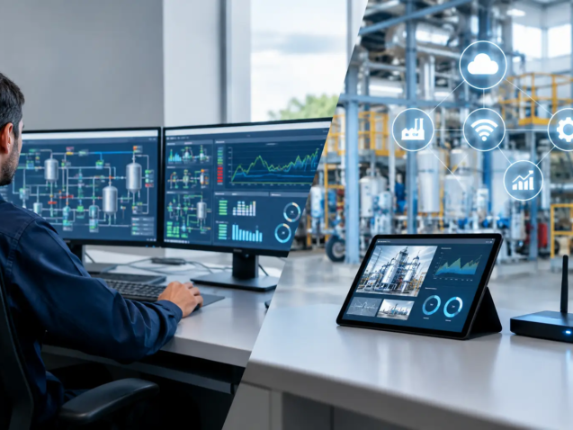 SCADA vs IIoT para monitoreo de planta ¿cuál elegir?